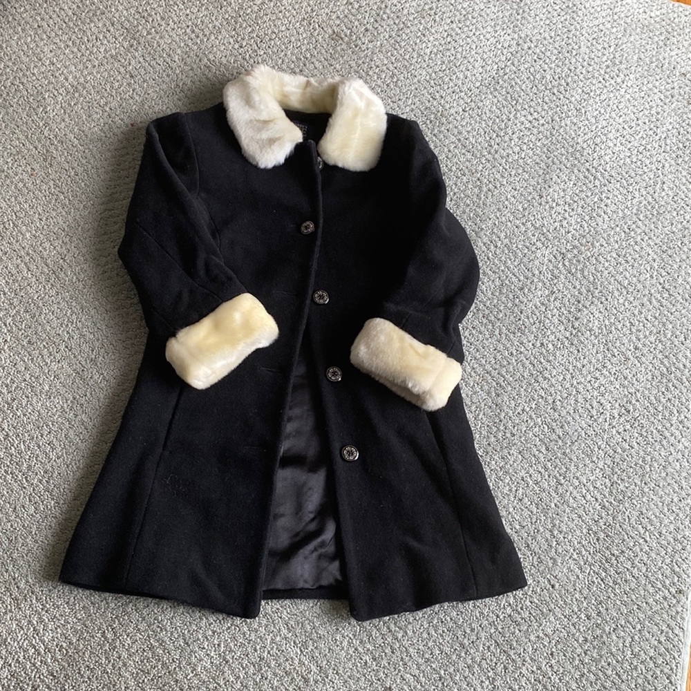 Little girls wool coat